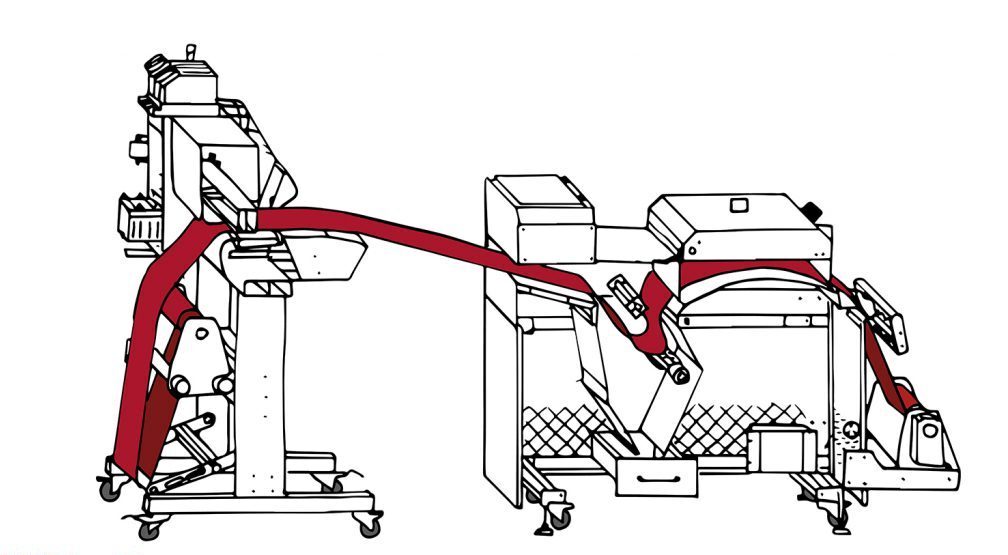 Schéma Transfer-Jet & Powder-Fix