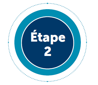 étape 2